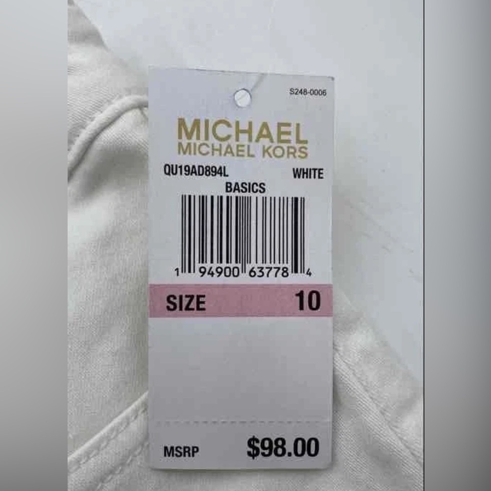 Michael Kors white Izzy Skinny Jeans - Picture 5 of 11
